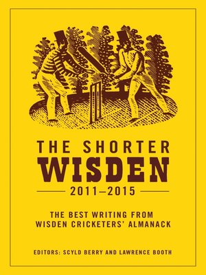 cover image of The Shorter Wisden 2011--2015